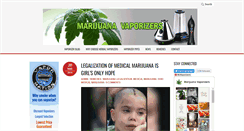 Desktop Screenshot of marijuana-vaporizers.net